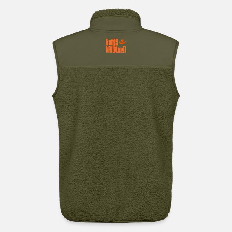 Fröhliches Halloween - Unisex Sherpaweste von Stanley/Stella - Khaki