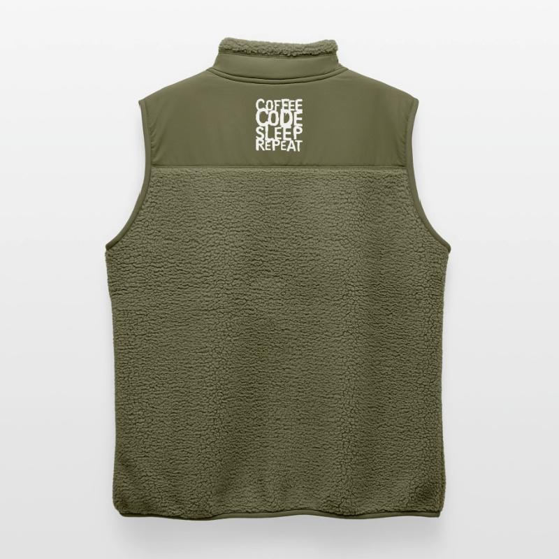 coffee code Programmer - Computer Science Work Logo Unisex Sherpa Gilet by Stanley/Stella