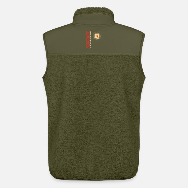 Forggensee - Unisex Sherpaweste von Stanley/Stella - Khaki