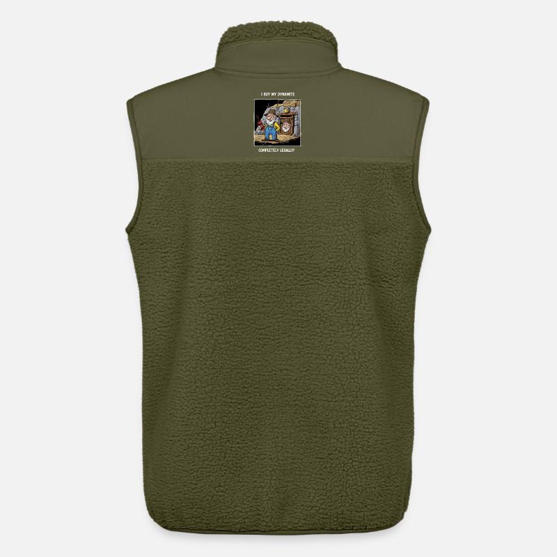 Dynamit-Miner ! - Unisex Sherpaweste von Stanley/Stella - Khaki