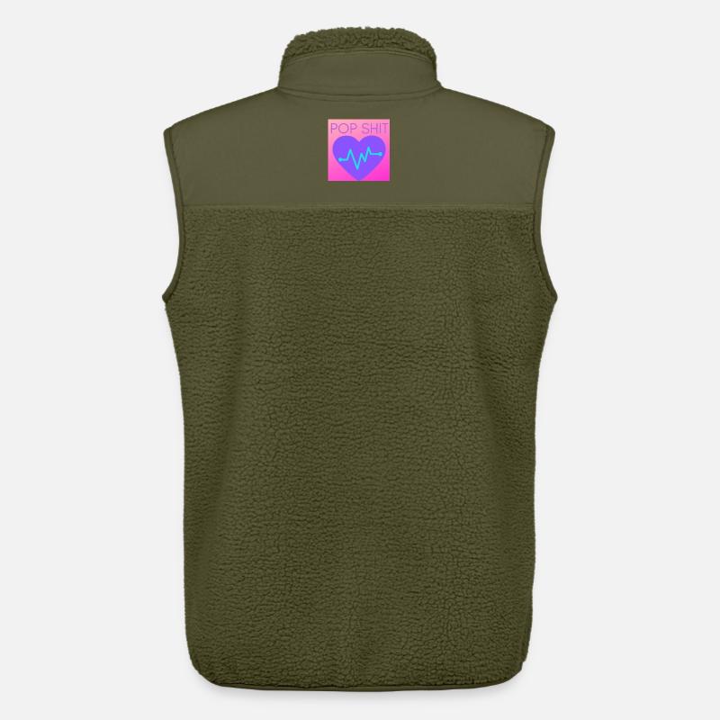 POPSHIT  - Unisex Sherpaweste von Stanley/Stella - Khaki