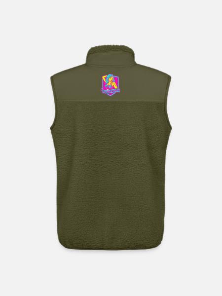 Gelsenkirchen Superstar in pink - Unisex Sherpa Gilet by Stanley/Stella - khaki