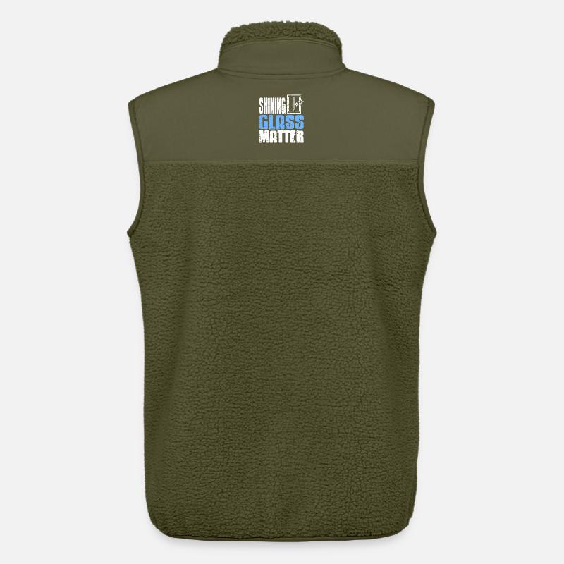 Glazier Professional Craftsmanship Window Pride - Unisex Sherpaweste von Stanley/Stella - Khaki