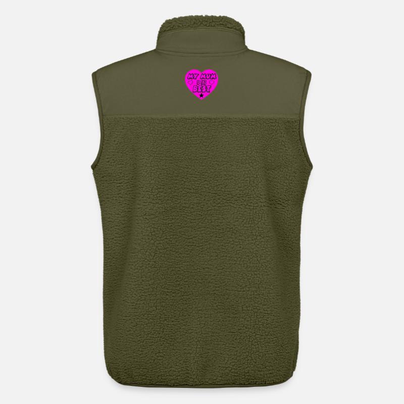 Mutter - Unisex Sherpaweste von Stanley/Stella - Khaki