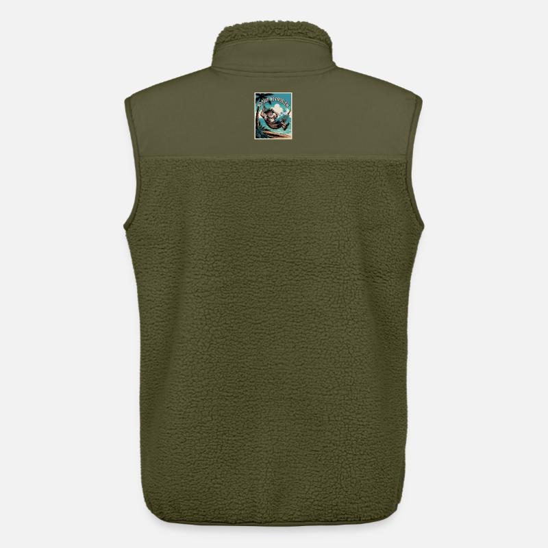 No Ship No Problem - Unisex Sherpaweste von Stanley/Stella - Khaki