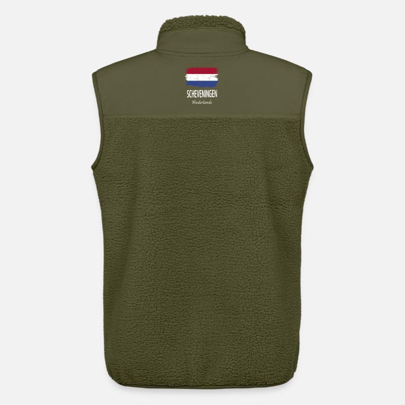 Scheveningen - Unisex Sherpaweste von Stanley/Stella - Khaki