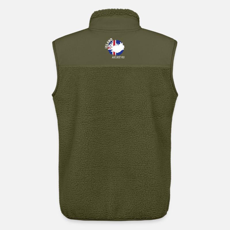 Akureyri - Unisex Sherpaweste von Stanley/Stella - Khaki