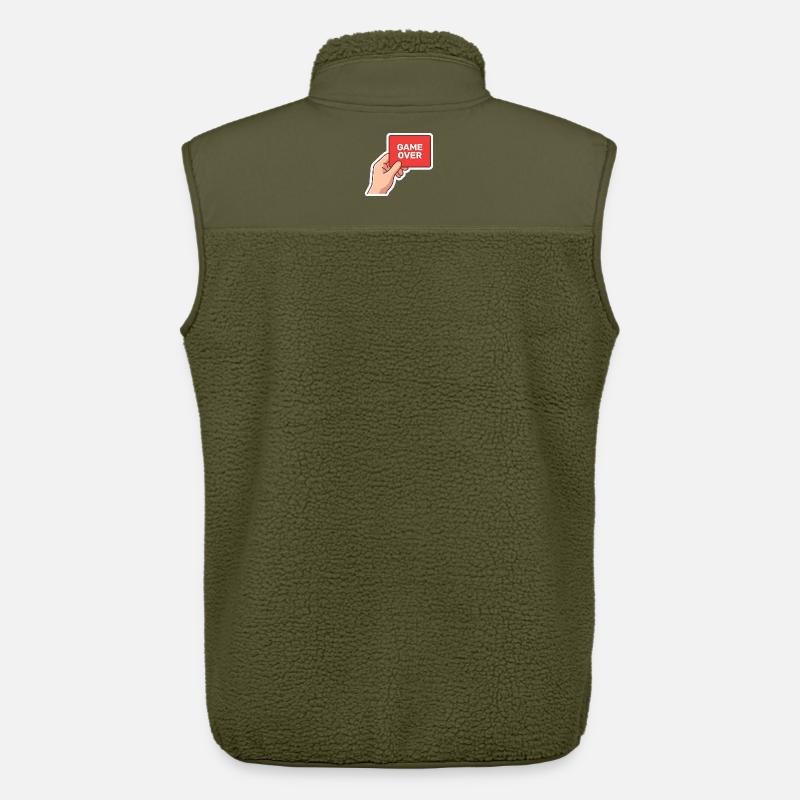 Game Over Retro-Schild - Unisex Sherpaweste von Stanley/Stella - Khaki