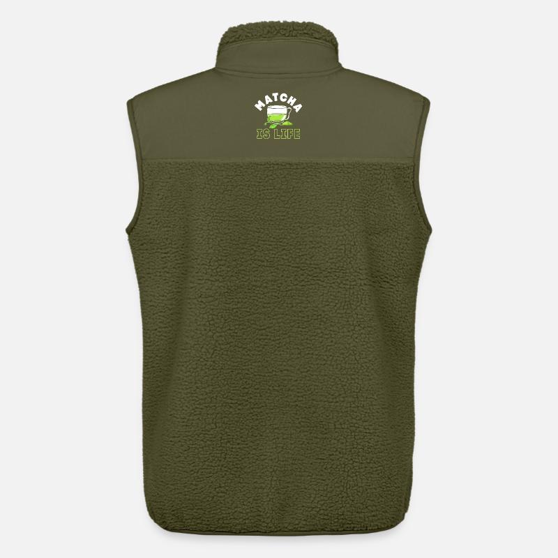 Matcha Tee - Unisex Sherpaweste von Stanley/Stella - Khaki