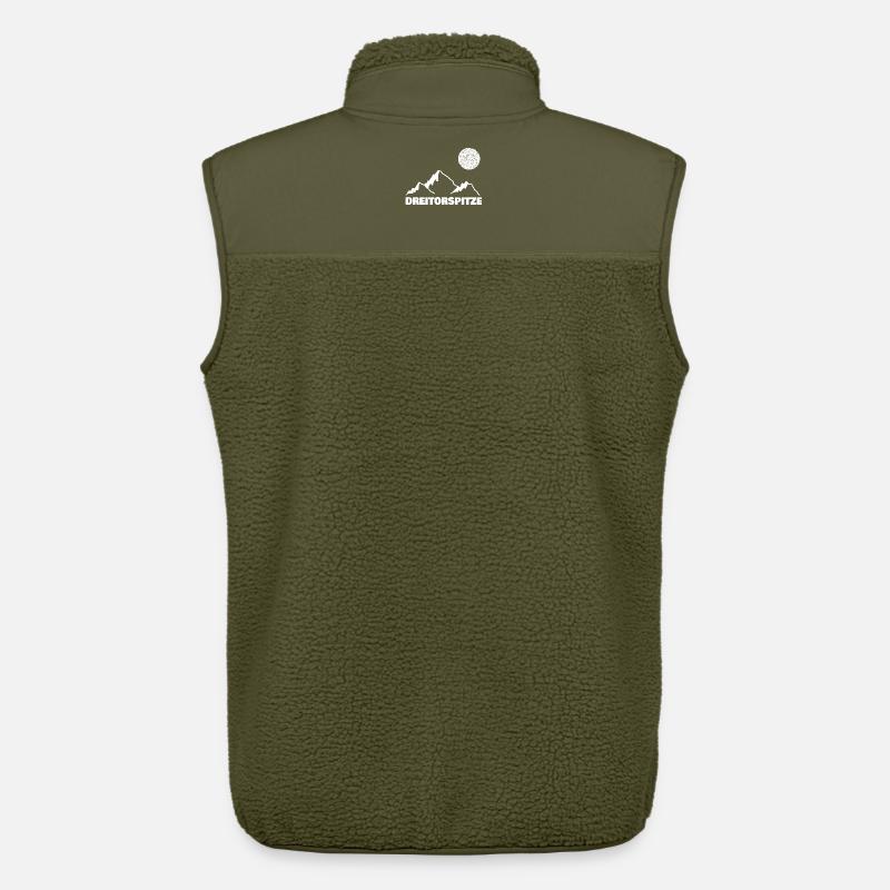 Dreitorspitze - Unisex Sherpaweste von Stanley/Stella - Khaki