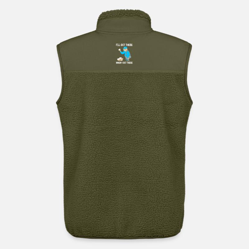 Post Poststempel Postbote - Unisex Sherpaweste von Stanley/Stella - Khaki