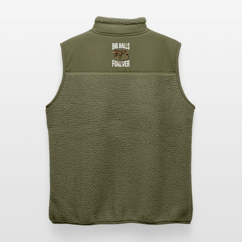 Python roi Serpents Amateurs de terrarium Python Veste sans manches sherpa unisexe Stanley/Stella