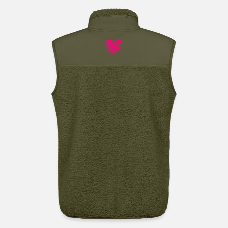 Bubble Party Crew  - Unisex Sherpaweste von Stanley/Stella - Khaki