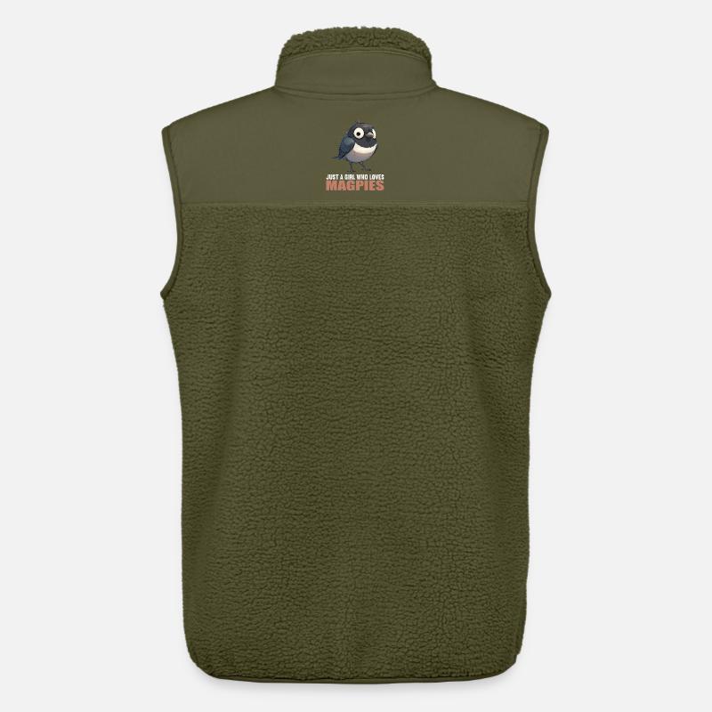Elstern Elster - Unisex Sherpaweste von Stanley/Stella - Khaki