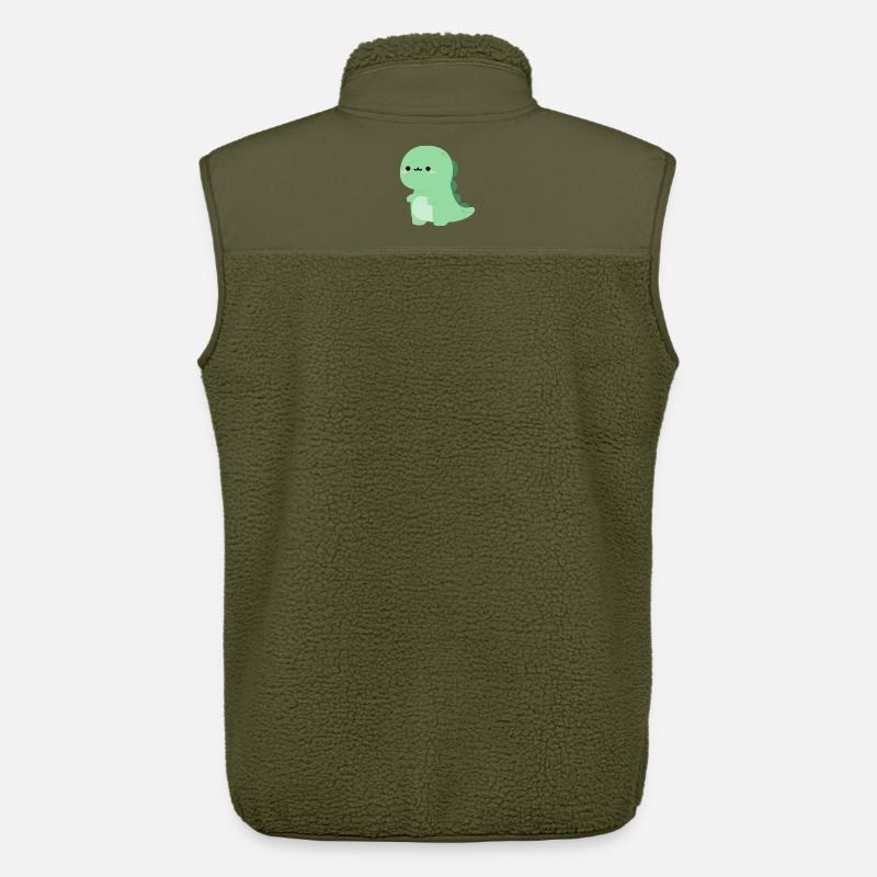 T-rex Rexy - Unisex Sherpaweste von Stanley/Stella - Khaki