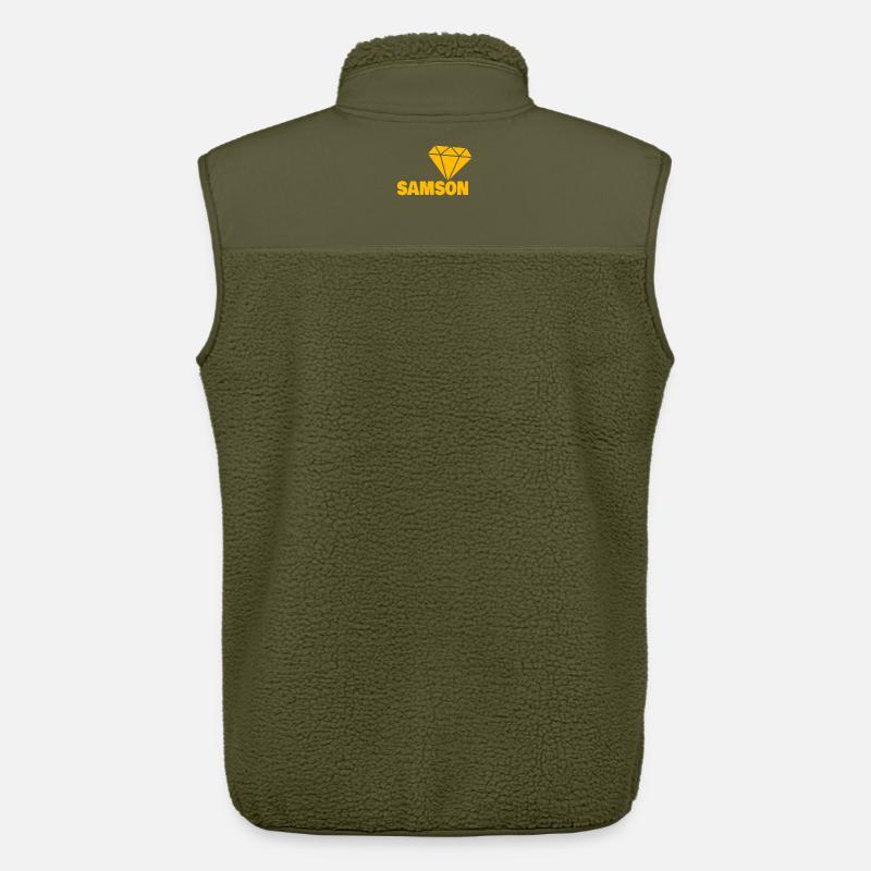 Edel Samson - Unisex Sherpaweste von Stanley/Stella - Khaki