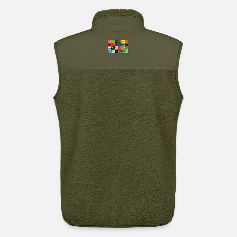 Runensegen_A5 - Unisex Sherpaweste von Stanley/Stella - Khaki