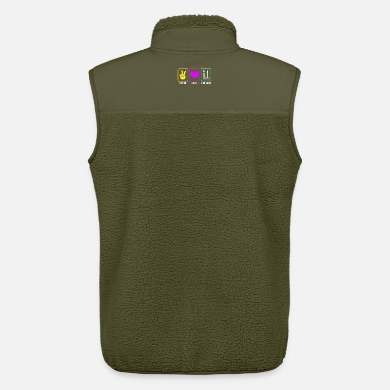 Chirurg Chirurgie CTA - Unisex Sherpaweste von Stanley/Stella - Khaki