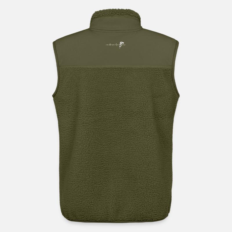Pizza - Unisex Sherpaweste von Stanley/Stella - Khaki