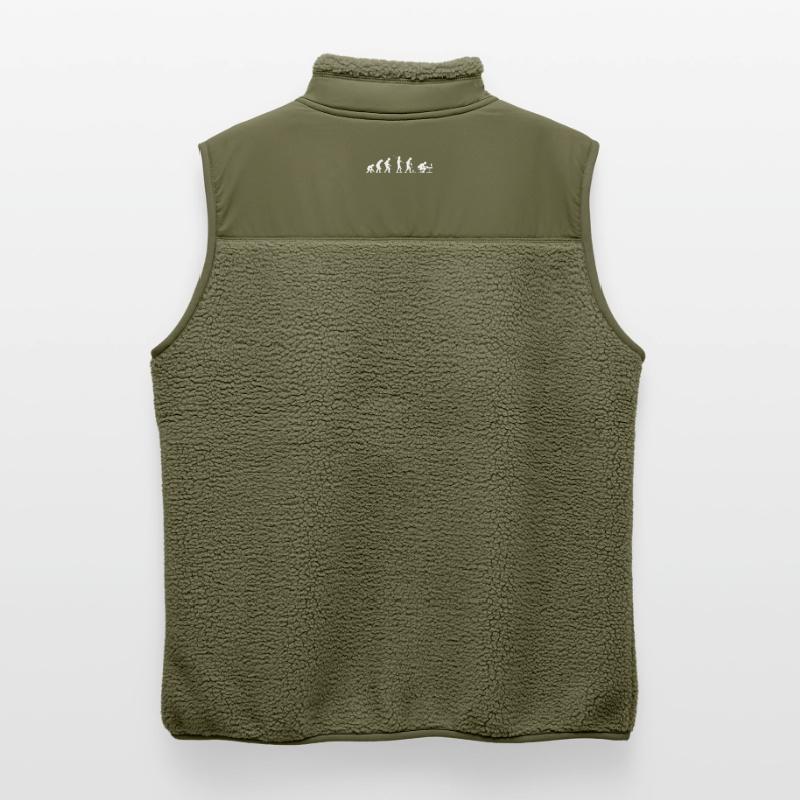 Evolution Programmierer Computerfreak Unisex Sherpaweste von Stanley/Stella