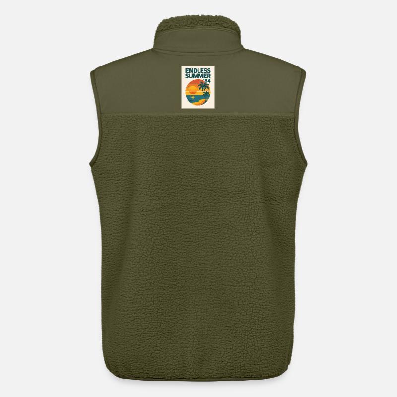 Endless Summer '84 - Unisex Sherpaweste von Stanley/Stella - Khaki