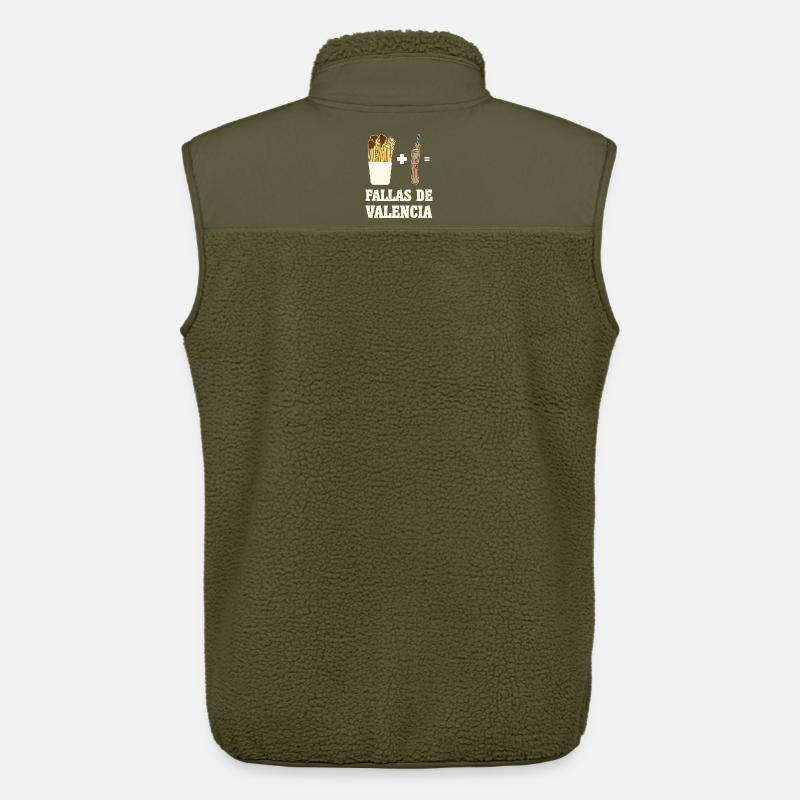 Fallas Pyro Chorrus - Unisex Sherpaweste von Stanley/Stella - Khaki