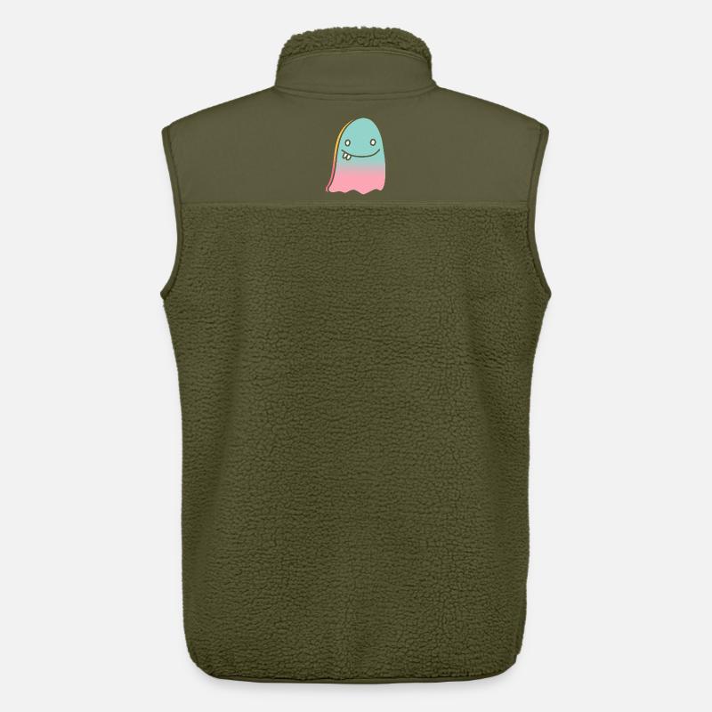 Geist doodle gradient - Unisex Sherpaweste von Stanley/Stella - Khaki