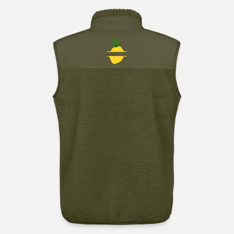 Lemon Split Frame - Unisex Sherpaweste von Stanley/Stella - Khaki