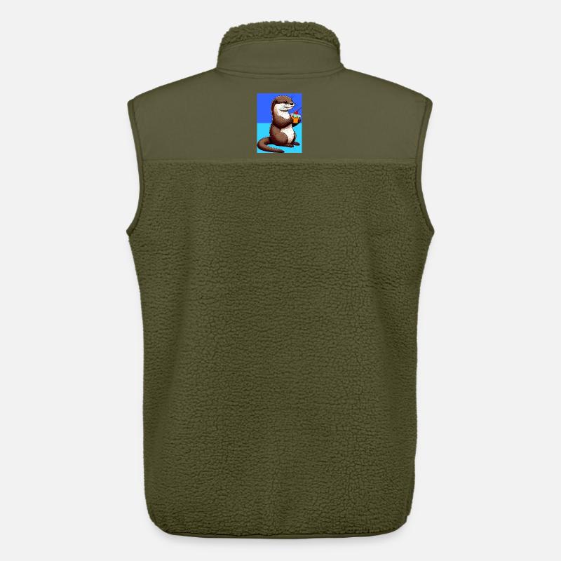 Otter - Unisex Sherpaweste von Stanley/Stella - Khaki