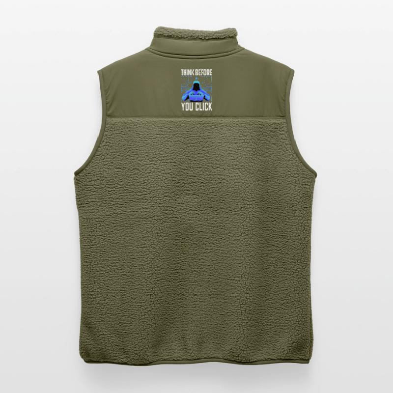 Hacker-Hacker-Hacker-Programmierer Linux Cybersicherheitsdaten Unisex Sherpaweste von Stanley/Stella