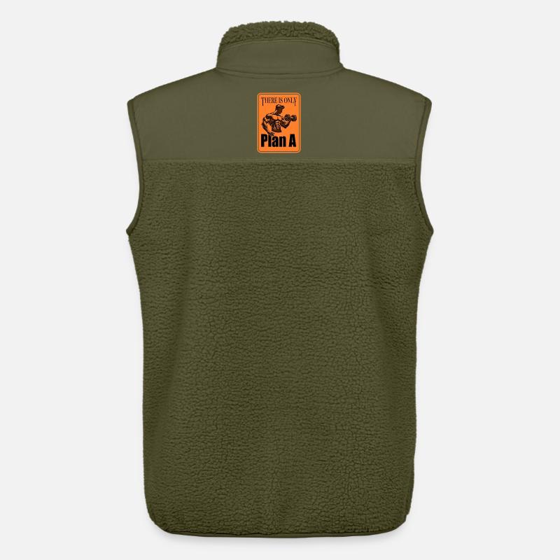 Only Plan A - Unisex Sherpaweste von Stanley/Stella - Khaki