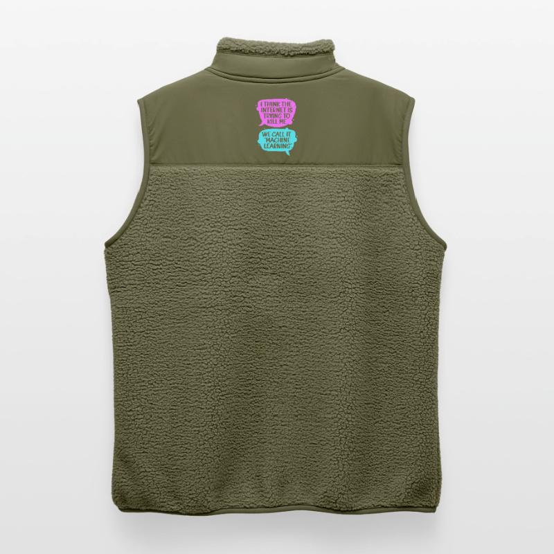 GPT Programmer Coder Unisex Sherpa Gilet by Stanley/Stella