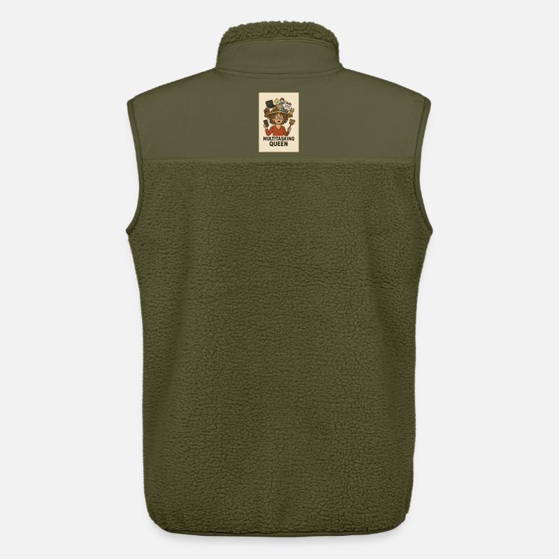 Multitasking Queen - Unisex Sherpaweste von Stanley/Stella - Khaki