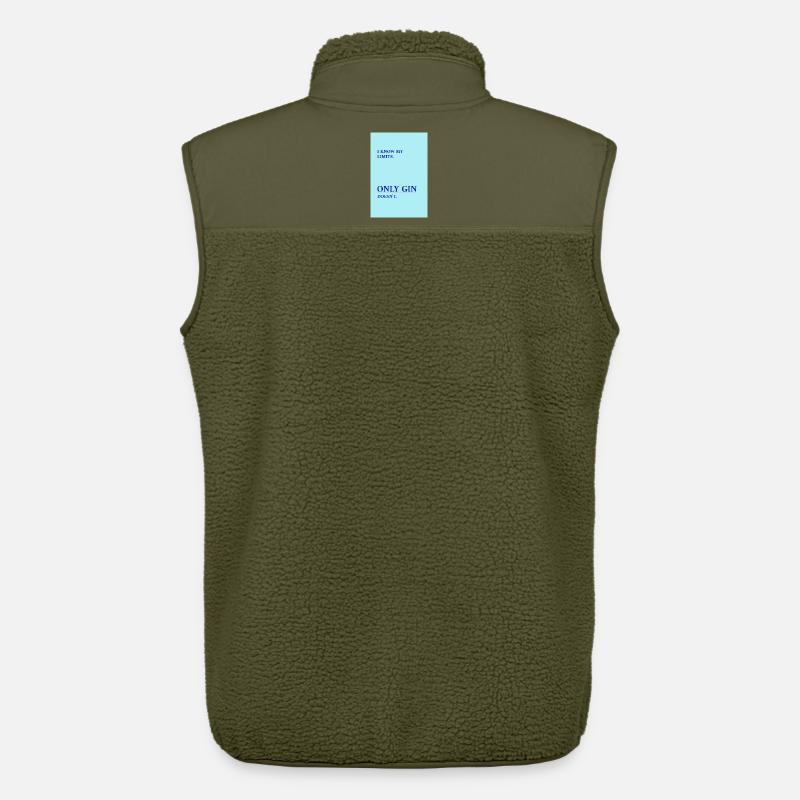 Gin Has No Limits  - Unisex Sherpaweste von Stanley/Stella - Khaki