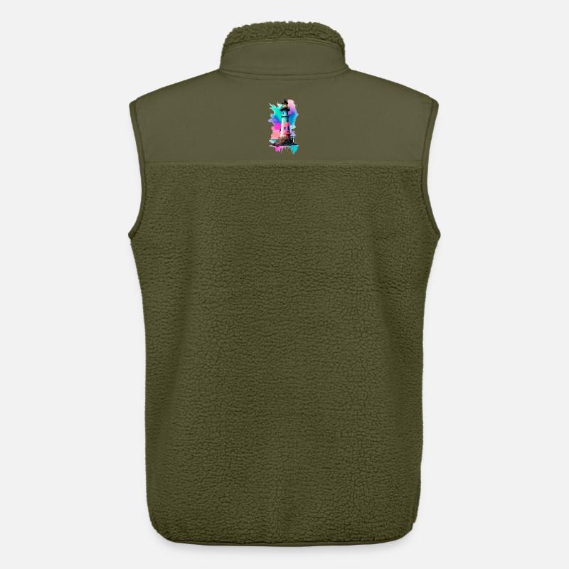 Leuchtturm - Unisex Sherpaweste von Stanley/Stella - Khaki