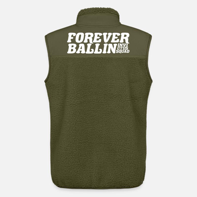 Forever Ballin Squad - Unisex Sherpaweste von Stanley/Stella - Khaki