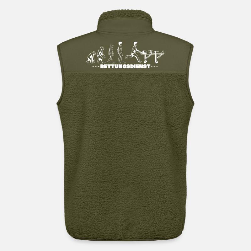 Rettungsdienst Evolution - Unisex Sherpaweste von Stanley/Stella - Khaki