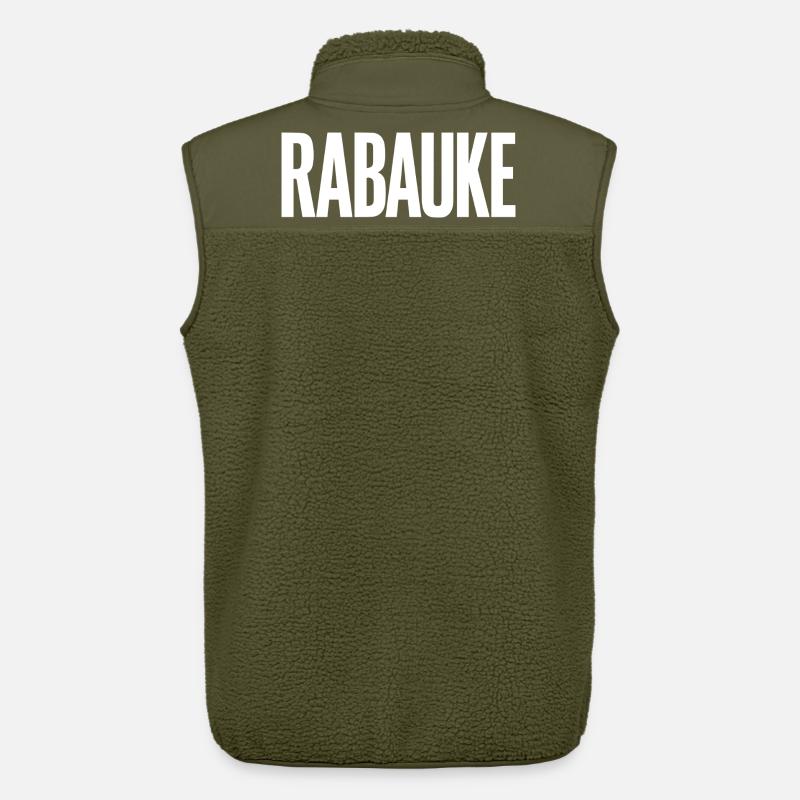 Rabauke - Unisex Sherpaweste von Stanley/Stella - Khaki