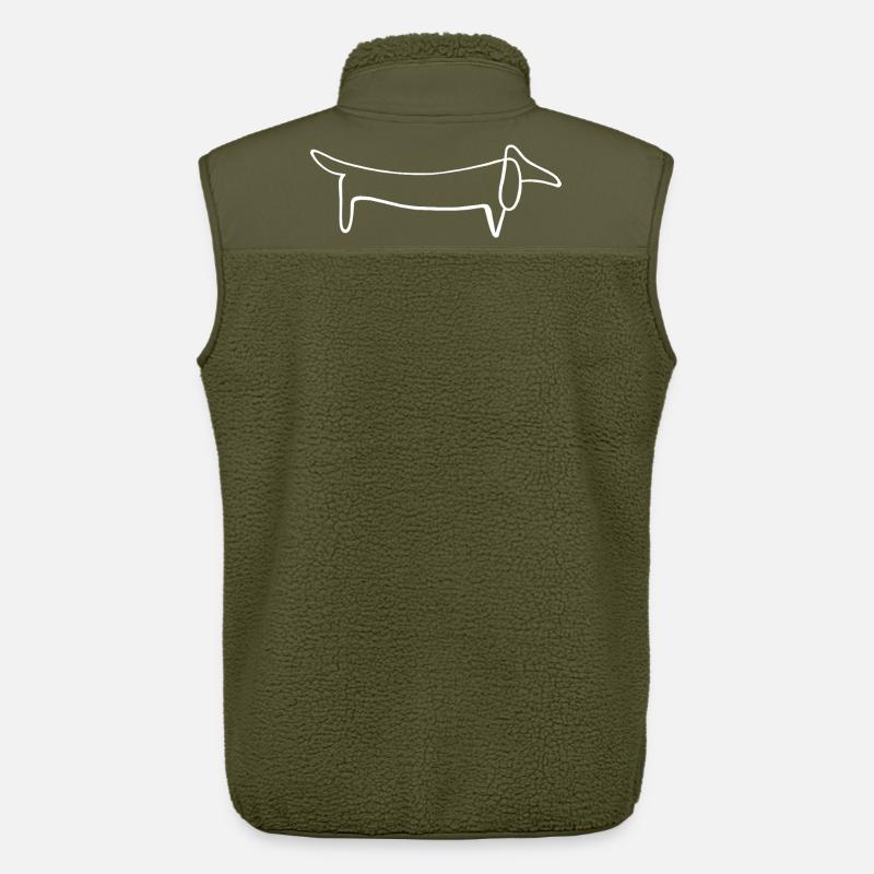 Hund - Unisex Sherpaweste von Stanley/Stella - Khaki