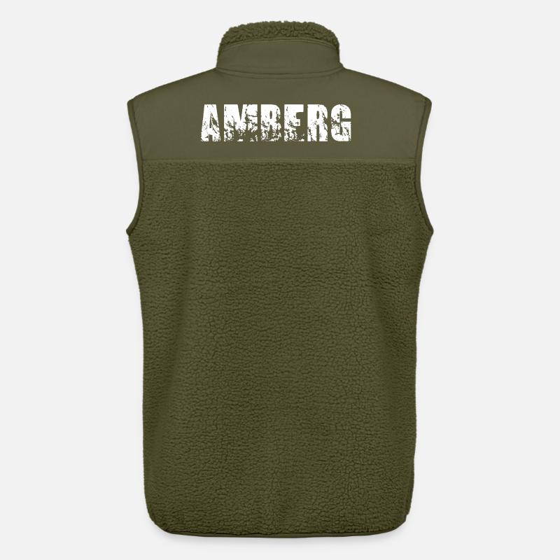 Amberg - Unisex Sherpaweste von Stanley/Stella - Khaki