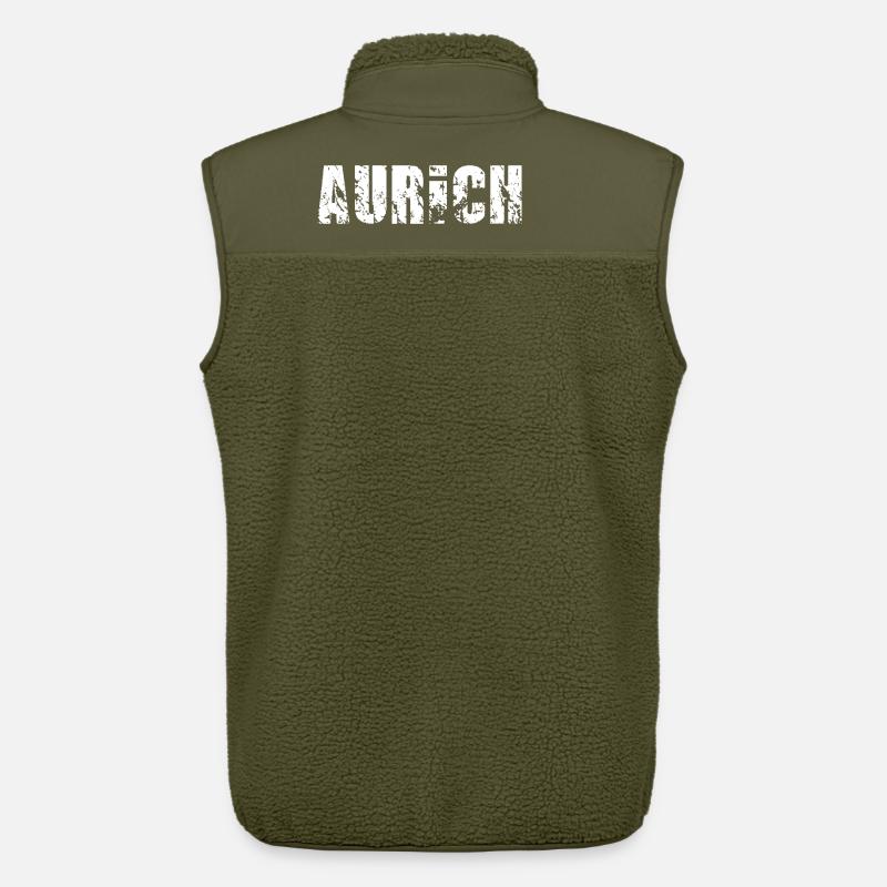 Aurich - Unisex Sherpaweste von Stanley/Stella - Khaki