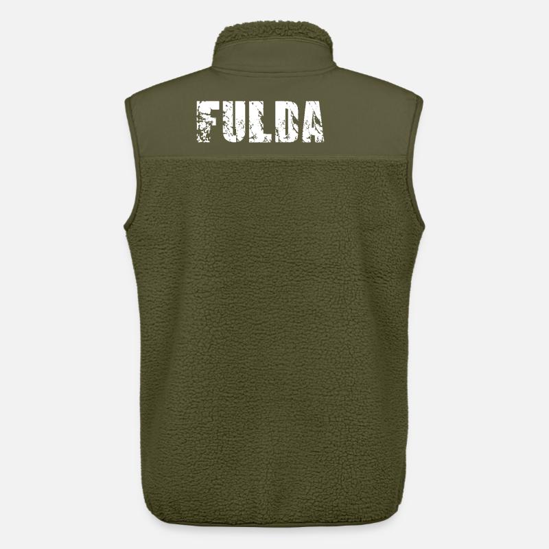 Fulda - Unisex Sherpaweste von Stanley/Stella - Khaki