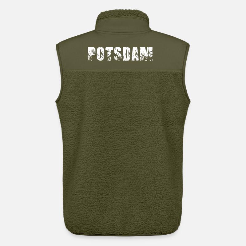Potsdam - Unisex Sherpaweste von Stanley/Stella - Khaki