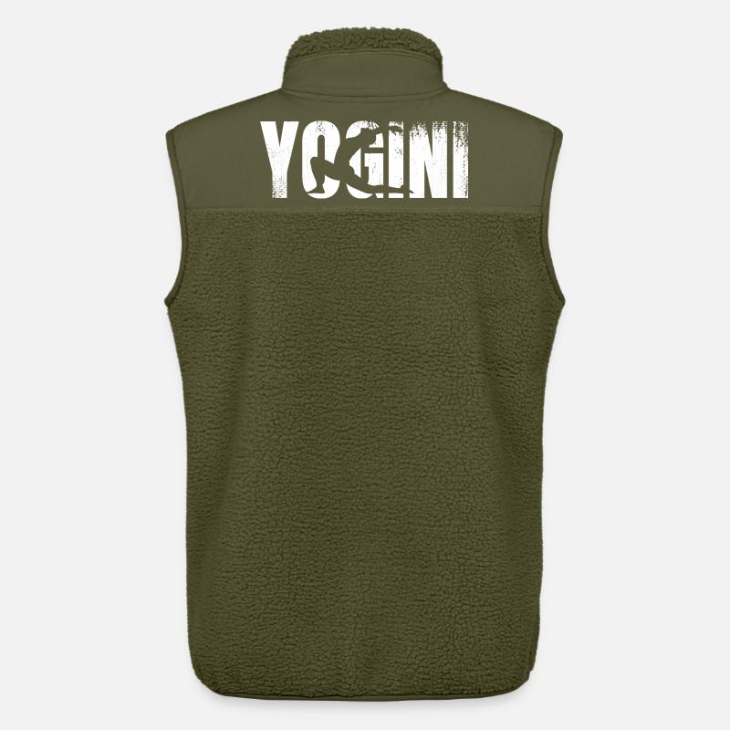 Yogini - Unisex Sherpaweste von Stanley/Stella - Khaki
