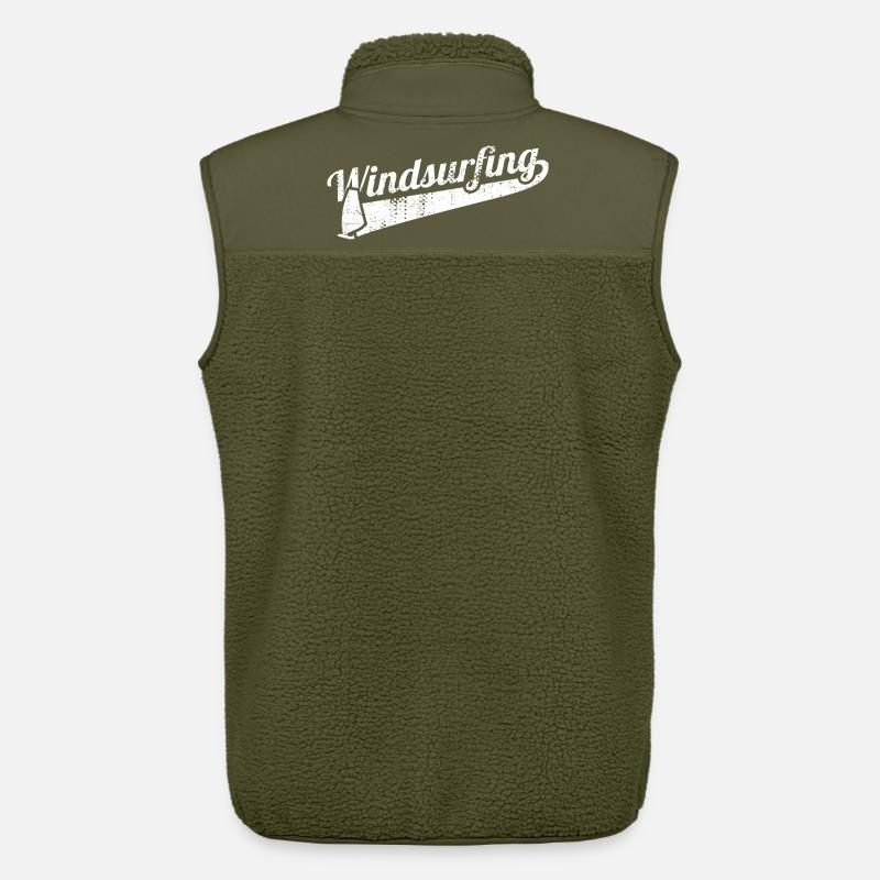 Windsurfing - Unisex Sherpaweste von Stanley/Stella - Khaki
