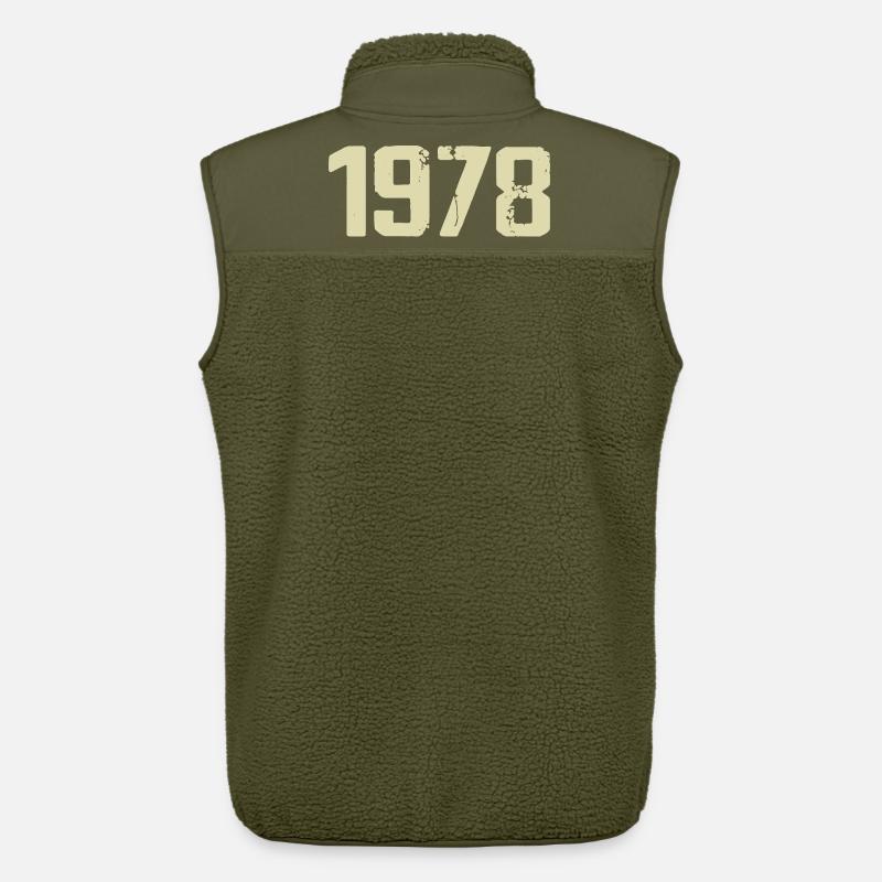 Jubilee 1978 - Unisex Sherpa Gilet by Stanley/Stella - khaki