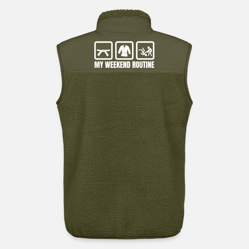 Judo Wochenende - Unisex Sherpaweste von Stanley/Stella - Khaki