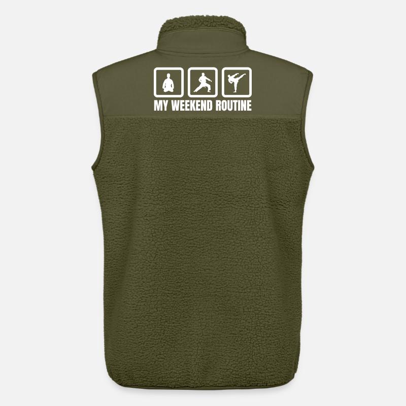 Karate Wochenende - Unisex Sherpaweste von Stanley/Stella - Khaki