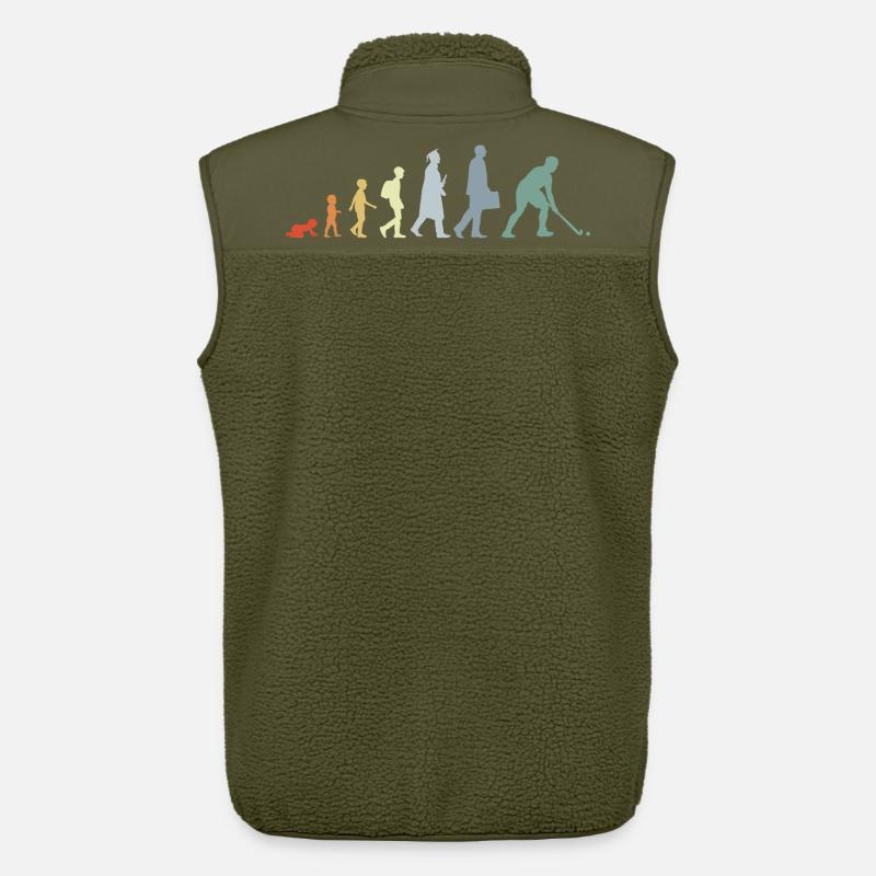 Hockey Evolution - Unisex Sherpaweste von Stanley/Stella - Khaki
