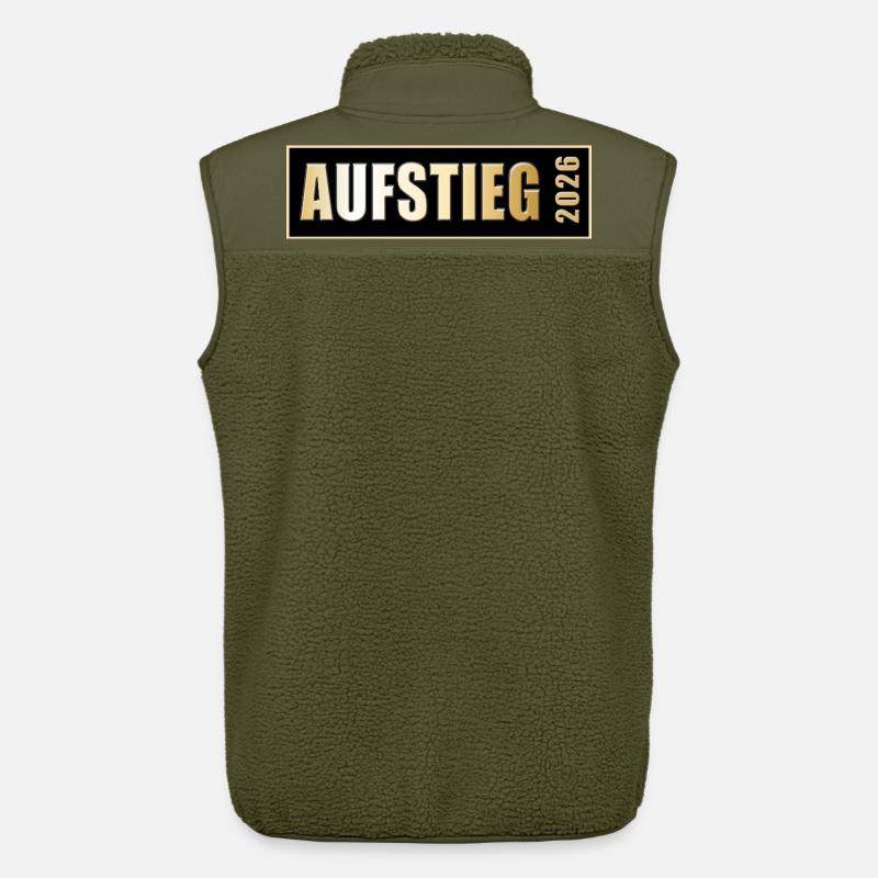 Aufsteiger 2026 Aufstieg - Unisex Sherpaweste von Stanley/Stella - Khaki